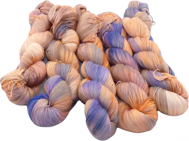 handgefärbte Soft-Cotton, Baumwolle "Fairy"