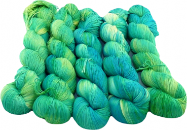 handgefärbte Soft-Cotton, Baumwolle "Mio"