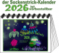 Preview: Strickkalender 2026, mit 12 Sockenstrickanleitungen