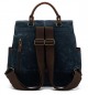 Preview: DELLA Q Midi Rucksack - Blau -