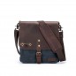 Preview: Schultertasche DELLA Q - Blaugrau