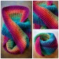 Preview: gefachte Wolle von Lady D "Hippieh Lady Skyla" 250g