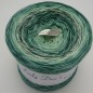 Preview: gefachte Wolle von Lady D "Strudel Green" 250g