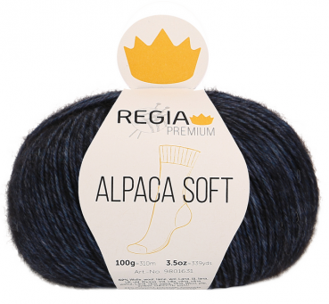 REGIA PREMIUM Alpaca Soft "055" Nachtblau