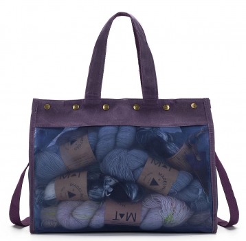 Maker's Mesh Tote - Purple