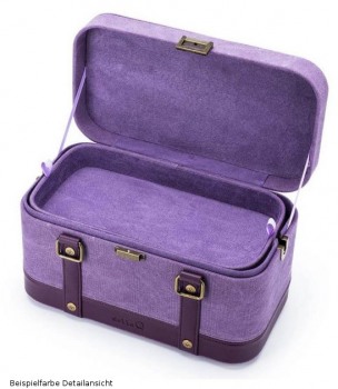 DellaQ Train Case - Maker's Train Case - petal