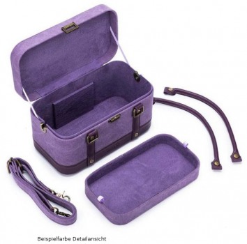 DellaQ Train Case - Maker's Train Case - petal