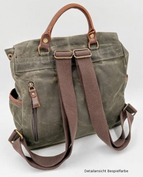 DELLA Q Midi Rucksack - Senf -