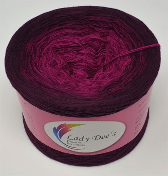 gefachte Wolle von Lady D "ULTRA" 250g