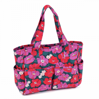 Strickhandtasche "Floral"