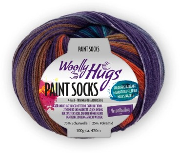 Paint Socks by Woolly Hugs Fb. 208