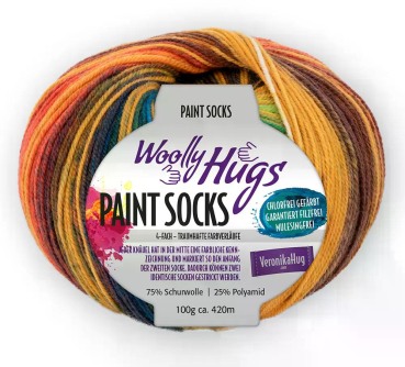 Paint Socks by Woolly Hugs Fb. 214