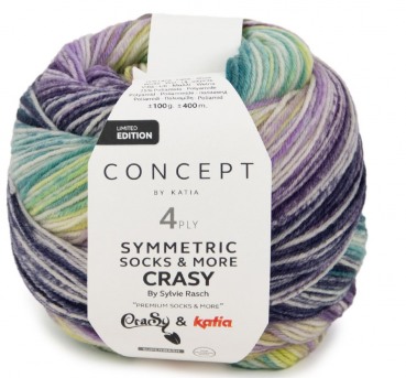 Preview: Crasy Symetric Socks (Katia) -101- Preview: Crasy Symetric Socks (Katia) -101-