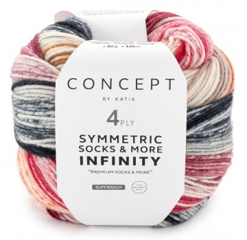 Preview: Infinity Symetric Socks (Katia) -90-