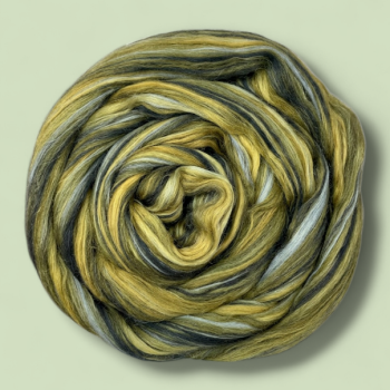 Merino-Kammzug "Spinat"