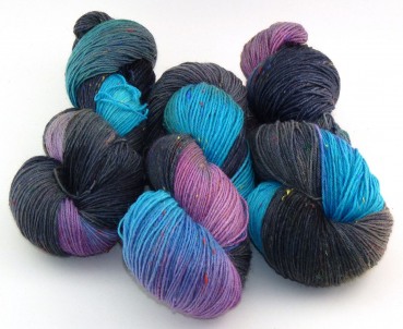 Sockenwolle Tweed, "Nova" (Atelier Zitron)