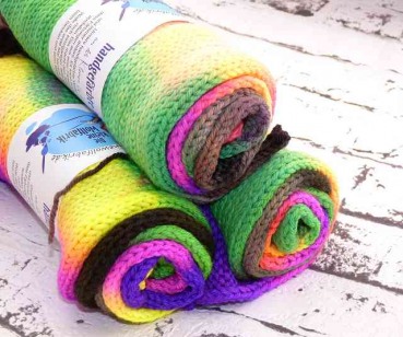 Sock Blank, single knit - Gradient "Lilyleaf"