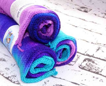 Sock Blank, single knit - Gradient "Stardust"