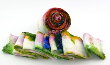 Sock Blank, single knit "Frostylocks"