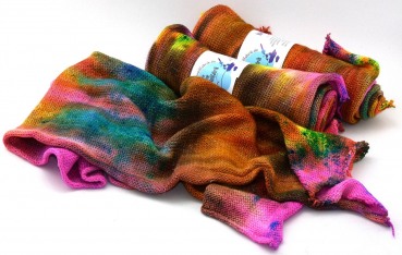 Sock Blank, single knit "Jellymuse" mit Glitzer