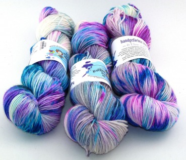 Ramie DELUXE "Fantasia dark" - auch für Socken