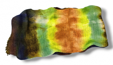 Sock Blank, double knit "burned way"