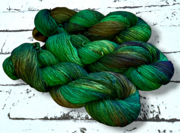Alpaka-Sockenwolle, Noble Socks "'Grinch" (Lanartus)