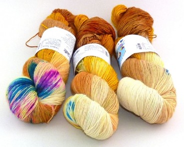 Sockenwolle, "Pineflash" (Atelier Zitron)