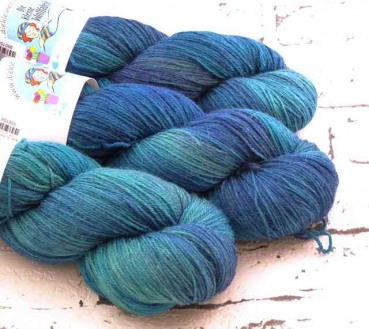 Al-Pako, Alpaka-Merino-Fingering "Blue Wolf"