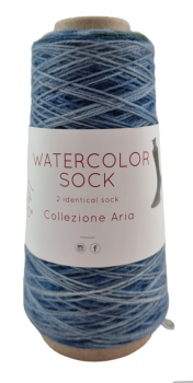 Watercolor Sock (Laines du Nord) -101-
