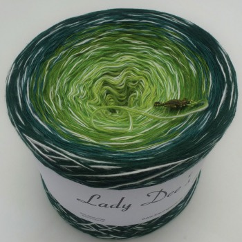 gefachte Wolle von Lady D "Avalon" 250g