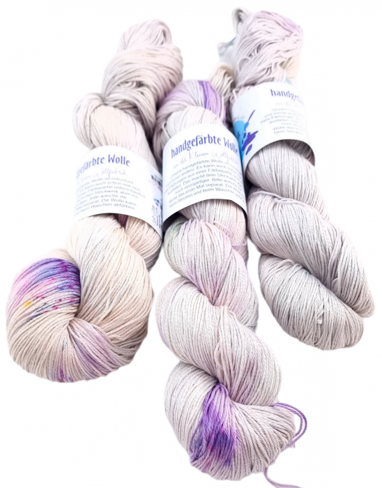 handgefärbte Soft-Cotton, Baumwolle "Tally"