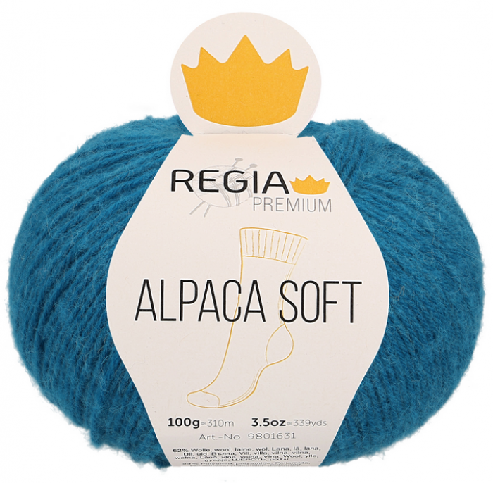 REGIA PREMIUM Alpaca Soft "039" - Petrol