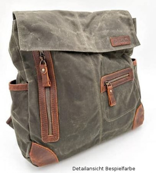 DELLA Q Midi Rucksack - Senf -