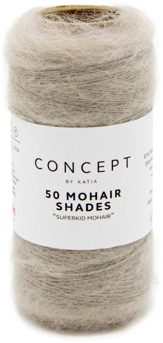 50 Mohair shades, Superkid-Mohair (Katia), Farbe 2