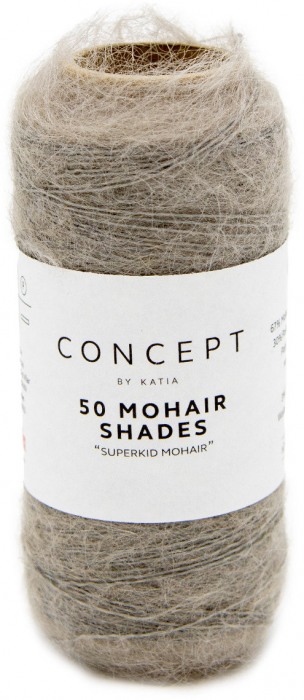 50 Mohair shades, Superkid-Mohair (Katia), Farbe 3