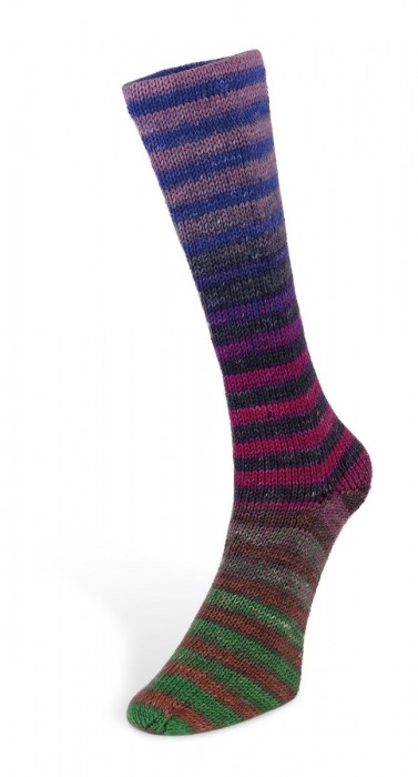 6ply Paint Sock (Laines du Nord) -4-