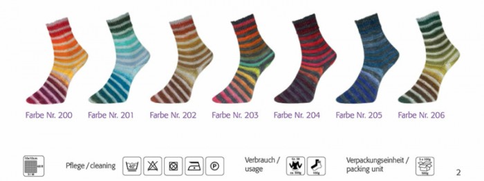 Paint Socks by Woolly Hugs Fb. 201