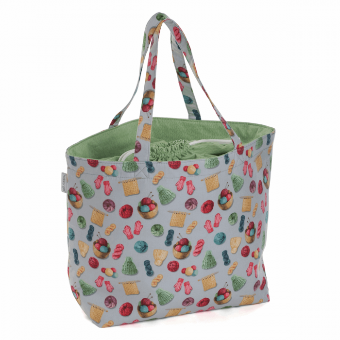 Strickhandtasche "knit'n purl"