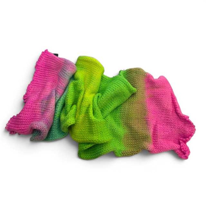 Sock Blank, double knit "Flowers"