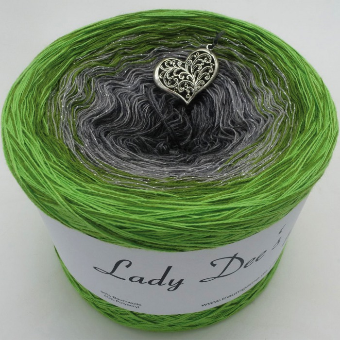 gefachte Wolle von Lady D "Tage wie dieser" 250g