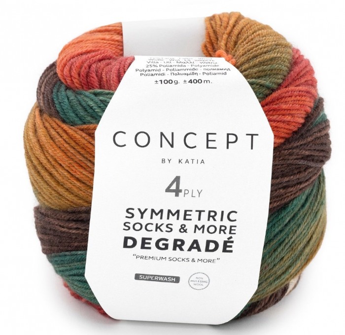 Degradé Symetric Socks (Katia) -81-