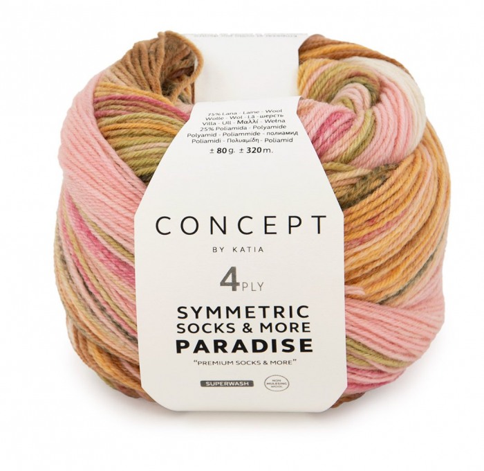 Paradise Symetric Socks (Katia) -40-