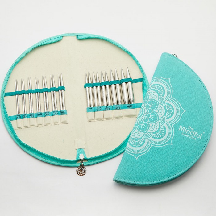 Knit Pro Mindful auswechselbare Nadelspitzen, NS: 3-12, SET 13 oder 10cm