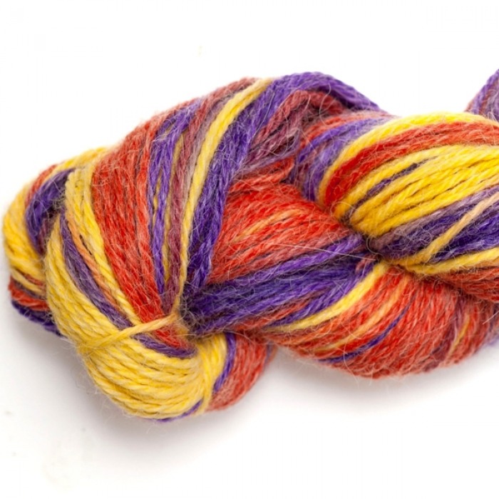 Alpaka-Sockenwolle KUSI "Iris"