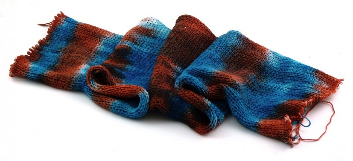 Sock Blank, double knit "Buntbarsch"