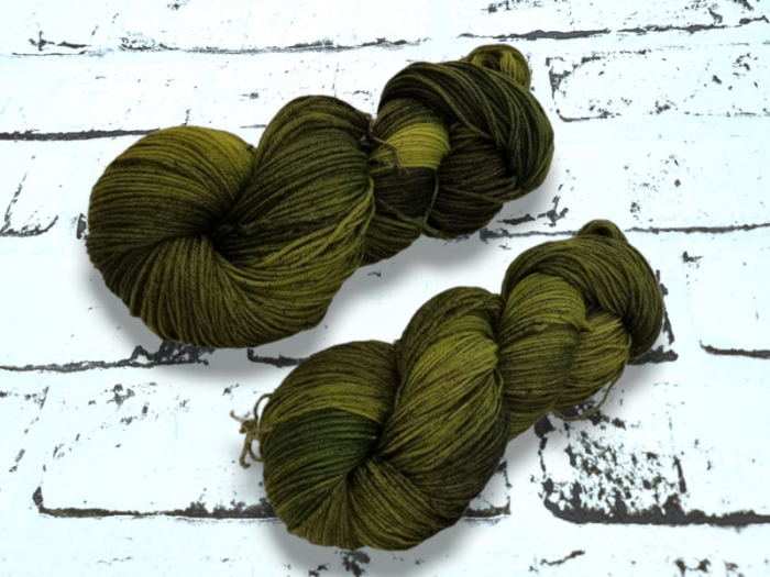 Wöllkchenwolle, mehr als Sockenwolle, extrafeine Merino "Greeny"