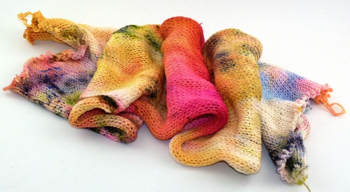 Sock Blank, double knit "Sliver"