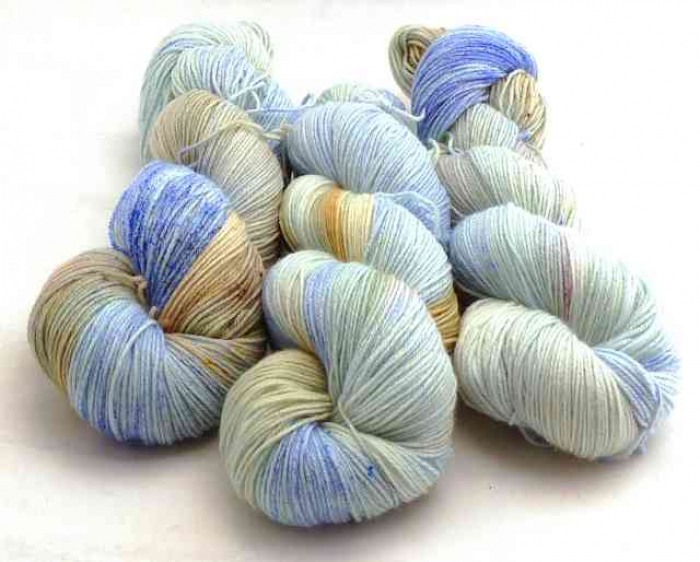 Merinosockenwolle "Nightdust" (Lanartus)