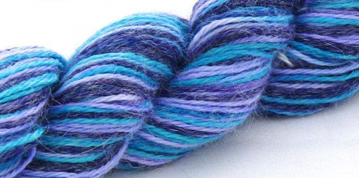 Alpaka-Sockenwolle KUSI "Lavender"